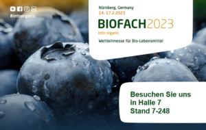 Biofach 2023: Halle 7 Stand 7-248