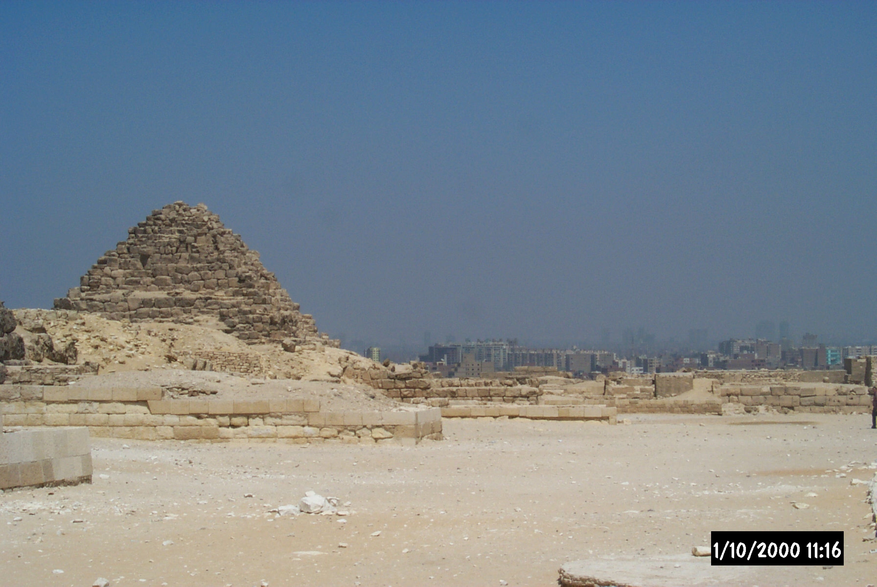 Ägypten, bei Kairo: alt und neu